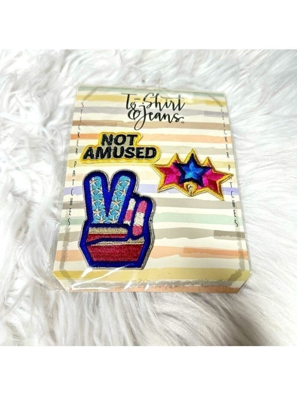 T-Shirt & Jeans Sticker Patches Durable Self Adhesive Polyester Patches